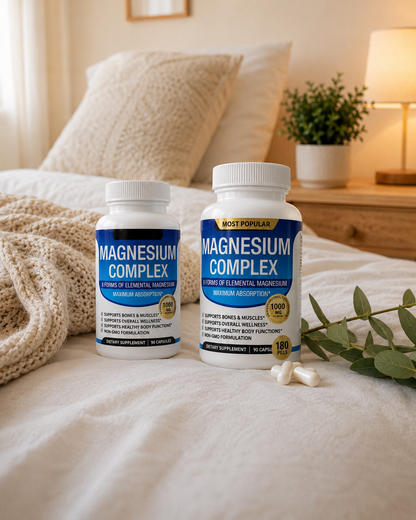Feel Calmer, Recover Faster & Sleep Better Carvyx Health™ Magnesium 8-in-1