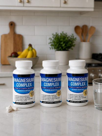 Feel Calmer, Recover Faster & Sleep Better Carvyx Health™ Magnesium 8-in-1
